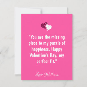 Pas romantische massagesalon Valentijnskaart aan Feestdagenkaart