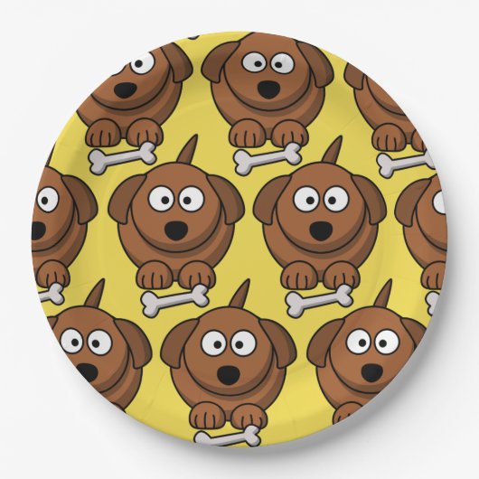 Pas Schattige Dog Bord aan (Voorkant)