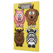 Pas Schattige Kind Dieren Klembord voor Kinderen a (Links)