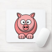 Pas Schattige Varkensmousepad voor Kinderen aan Muismat (Met muis)