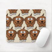 Pas Schattigee Hond voor kinderen aan Muismat (Met muis)