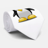 Pas Schattigee pinguïns aan Stropdas (Opgerold)