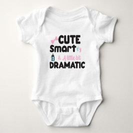 Pas Schattigee Smart & Dramatic Funny aan Romper