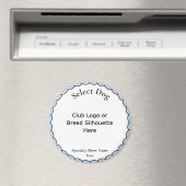Pas Select Dog Award aan Magneet (Insitu (Vaatwasser))