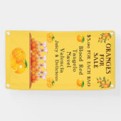 Pas Sinaasappels aan voor verkoop Vele Vloeren Ver Spandoek (Horizontaal)