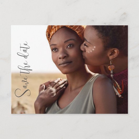 Pas sparen de Aankondiging van de Uitnodiging van  (Voorkant)