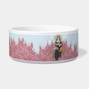 Pas St Gertrude Patron van Cats Hollyhocks aan Voerbakje