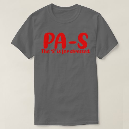 PAS T-SHIRT (Design voorkant)