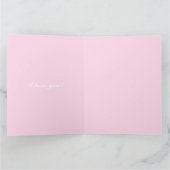 Pas tekst aan Gelukkige Moederdag, elegante klassi Kaart (Binnen)