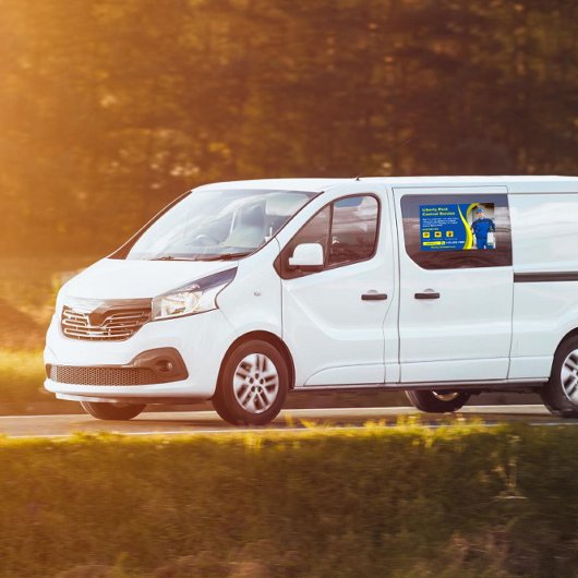 Pas Tekst Foto van Plaagdier Knaagdier Bestrijding Raamsticker