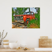 Pa's truck poster (Keuken)