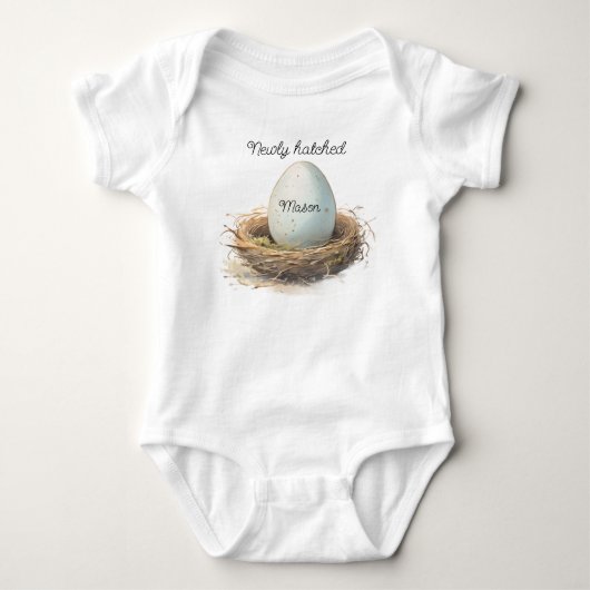 Pas uitgekomen baby romper (Voorkant)