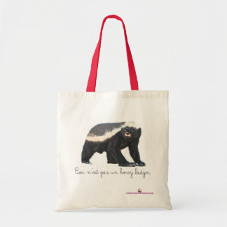 Pas Un Honey Badger Tote Bag