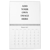 pas uw 2027 Duitse kalender aan (Jan 2027)