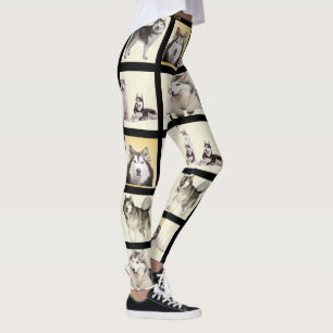 Pas uw 7 het Malplaatje van de Foto Pets Kinder Le Leggings