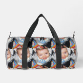 Pas uw aangepaste foto's patroon Monogram Plunjezak (Achterkant)