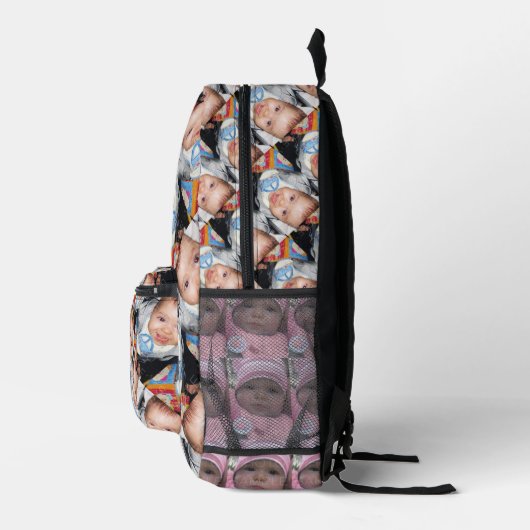 Pas uw aangepaste vijf fotopatroon aan bedrukte rugzak (Rechts)