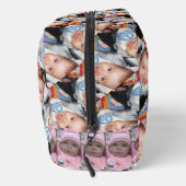 Pas uw aangepaste vijf fotopatroon Monogram aan Toilettasje (Rechts)