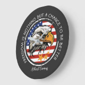 Pas uw Amerikaans Eagle-ontwerp aan Grote Klok (Hoek)