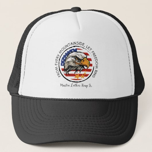 Pas uw Amerikaans Eagle-ontwerp aan Trucker Pet (Voorkant)