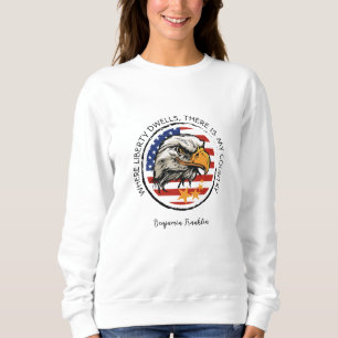 Pas uw Amerikaans Eagle-ontwerp aan Trui