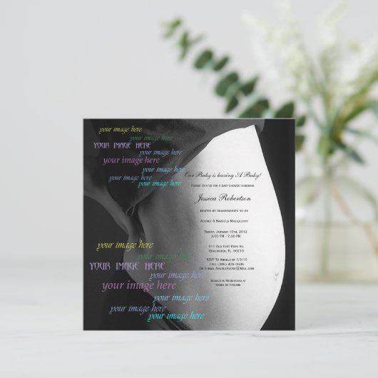 Pas uw Baby-bom aan, aangepast tijdschrift Kaart (Staand voorkant)