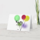 Pas uw Birthday Kaart aan (Achterkant)