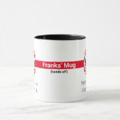 Pas uw brandweerafdeling aan mok (Midden)