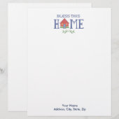 Pas uw briefhoofd aan (Voorkant / Achterkant)