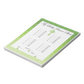 Pas uw Bunco-blad/Kaart aan Notitieblok (Linkerzijde)