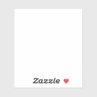 Pas uw eigen 3x3 aan sticker