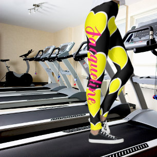 Pas uw eigen aangepast Yoga-verouderend ontwerp aa Leggings