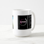 Pas uw eigen Afbeelding aan Koffiemok (Voorkant rechts)