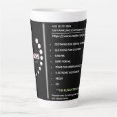 Pas uw eigen Afbeelding aan Latte Mok (Voorkant)