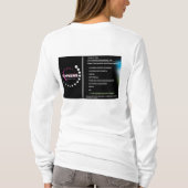 Pas uw eigen Afbeelding aan T-shirt (Achterkant)