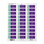 Pas uw eigen ALIEN Return Address Label aan (Full Sheet)