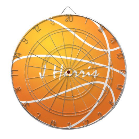 Pas uw eigen Basketball aan Dartbord (Voorkant)