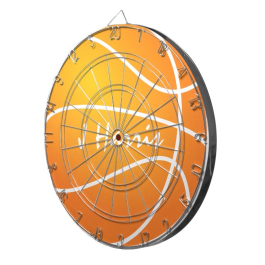 Pas uw eigen Basketball aan Dartbord (Voorkant Rechts)
