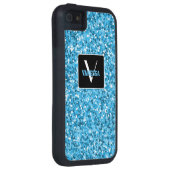 Pas uw eigen blauw aan Case-Mate iPhone case (Back/Rechts)