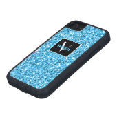 Pas uw eigen blauw aan Case-Mate iPhone case (Onderkant)