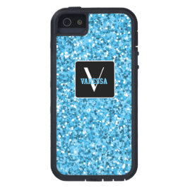 Pas uw eigen blauw aan Case-Mate iPhone case