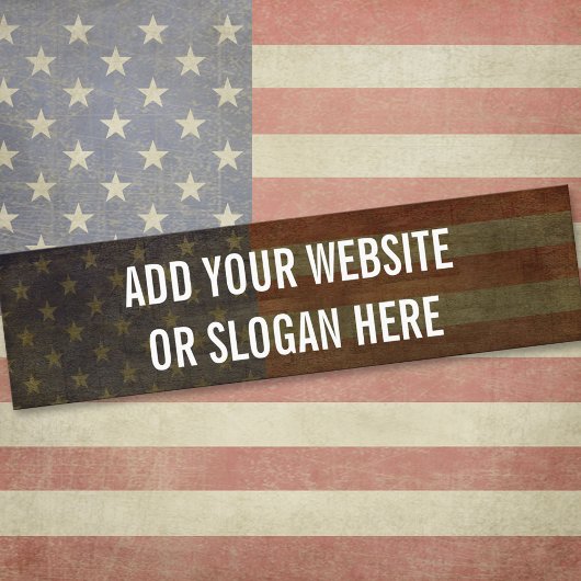 Pas uw eigen Bumpersticker aan