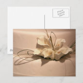 Pas uw eigen calla lelie aan briefkaart (Voorkant / Achterkant)