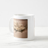 Pas uw eigen calla lily aan koffiemok (Voorkant links)