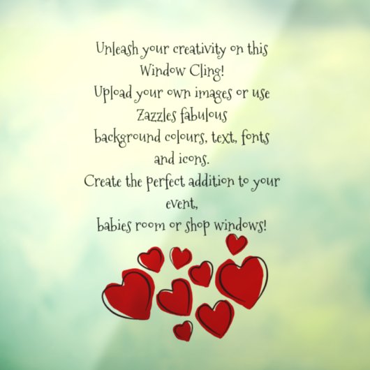 Pas Uw Eigen Decal of Venster Cling aan (Vel 3)