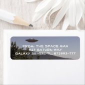 Pas uw eigen Etiket van het Adres van de Terugkeer (Insitu)