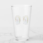 Pas uw eigen gepersonaliseerde foto en naam aan op glas (Achterkant)