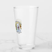 Pas uw eigen gepersonaliseerde foto en naam aan op glas (Links)