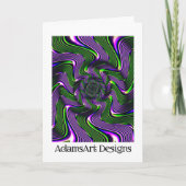 Pas uw eigen gevouwen Wenskaart aan en ontwerp dez Kaart (Voorkant)