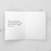 Pas uw eigen gevouwen Wenskaart aan en ontwerp dez Kaart (Binnen)